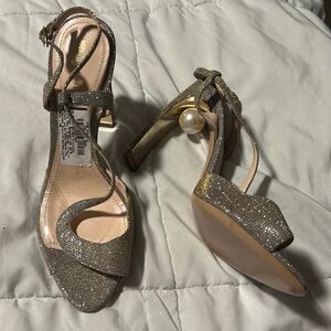 Nicholas Kirkwood sparkly heels size 38 7.5
